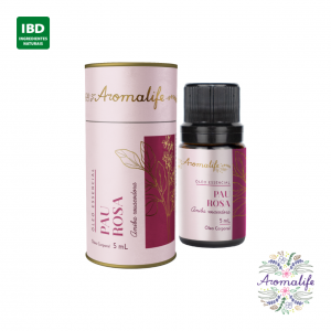 ÓLEO ESSENCIAL PAU ROSA 5ML - AROMALIFE VAL. 11/24