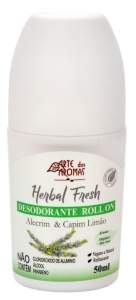 Desodorante Natural Roll On Alecrim & Capim Limão 50ml - Arte dos Aromas