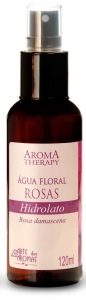 Água Floral Hidrolato Rosas 120ml Arte dos Aromas