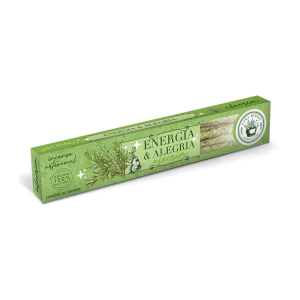 INCENSO ENERGIA E ALEGRIA 5 VARETAS CURA HERBAL