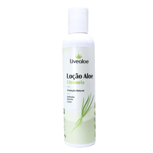 LOÇÃO ALOE CITRONELA 150ML - LIVE ALOE