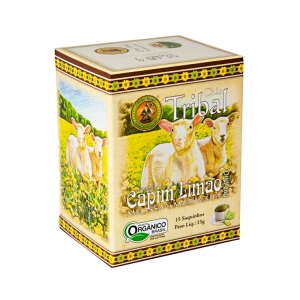 Chá Orgânico Capim Limão, Melissa e Maracujá Caixa 15g - Tribal Brasil