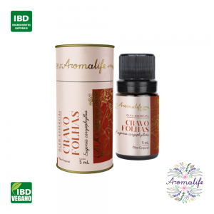 Óleo Essencial de Cravo Folhas 5 mL - Aromalife