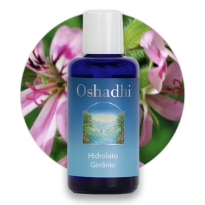 Hidrolato Gerânio Orgânico Água Floral 100ml - Oshadhi