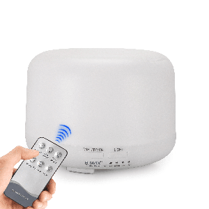 DIFUSOR AROMATICO ULTRASSÔNICO C/ CONTROLE 300 ML