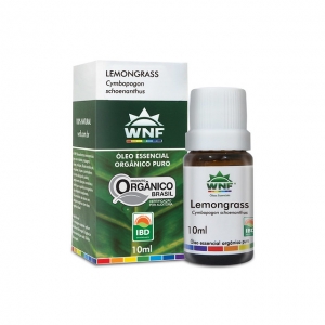 Óleo Essencial de Lemongrass (Capim Limão) Orgânico 10 mL - WNF