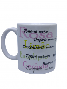 CANECA AME-SE COM ROSA ETC