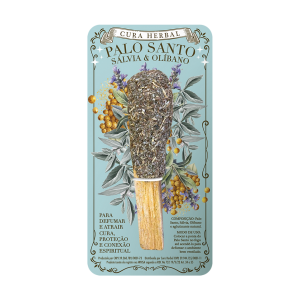 PALO SANTO COM SALVIA E OLIBANO CURA HERBAL