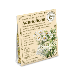 ESCALDA- PÉS E BANHO ACONCHEGO 80G CURA HERBAL