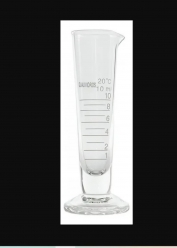 CALICE DE VIDRO GRADUADO 10 ML RBR