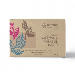 Sabonete Pau Rosa & Rosas de Jambu 100g - Terra Flor