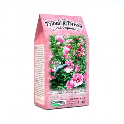 Chá Erva Mate Hibiscus Lime à Granel Caixa 100g - Tribal Brasil