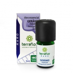 Óleo Essencial de Gerânio Roseum 5mL - Terra Flor Raro