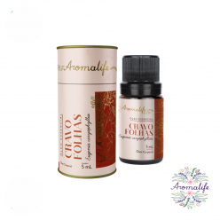 ÓLEO ESSENCIAL CRAVO FOLHAS 5ML - AROMALIFE