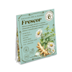 ESCALDA- PÉS E BANHO FRESCOR 80G CURA HERBAL