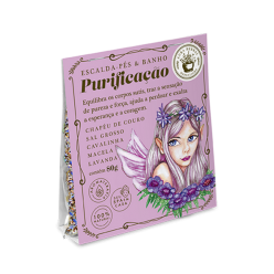 ESCALDA- PÉS E BANHO PURIFICACAO 80G CURA HERBAL