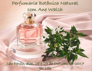 Workshop de Perfumaria Natural Botânica com Ane Walsh