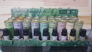 DISPLAY DE BALCAO REVENDAS AROMALIFE