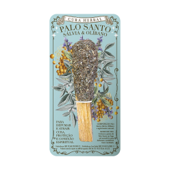 PALO SANTO COM SALVIA E OLIBANO CURA HERBAL