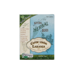 ​Chá Capim Limão e Laranja Caixa 22,5g - Tribal Brasil
