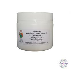 OIL FREE BASE CREME NEUTRO 500 GR - CASA SIENA