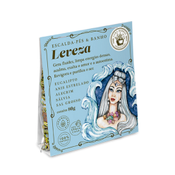ESCALDA- PÉS E BANHO LEVEZA 80G CURA HERBAL