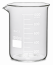 BEQUER DE VIDRO FORMA BAIXA 100 ML