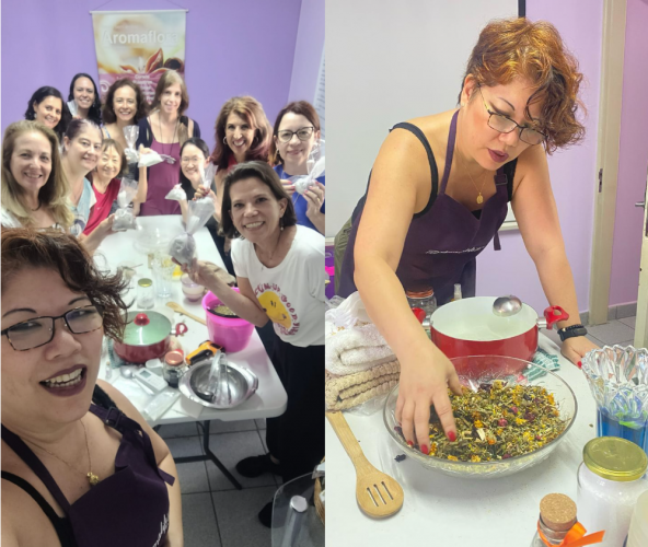 Oficinas Práticas na Aromalife de volta com tudo!