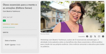Óleos essenciais para a mente e as emoções (Editora Senac)